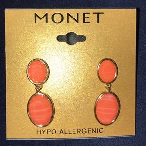 NWT MONET Drop Earrings